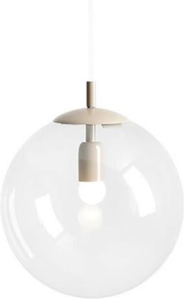 Aldex Lampa Wisząca Globe Ball Kula Szklana Beżowa (562G17)