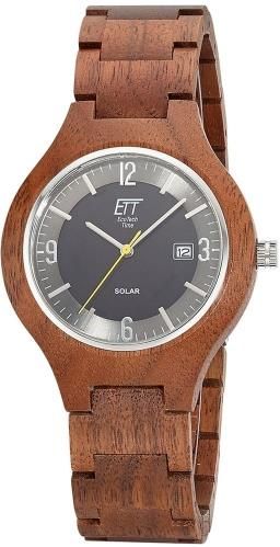 ETT Eco Tech Time Orologio Analogico Modello Osoyoos – Cassa In Legno 42mm, Vetro Minerale, 3 ATM - 3