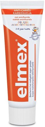 elmex pasta do zębów dla dzieci 0-5 lat z aminofluorkiem 75ml