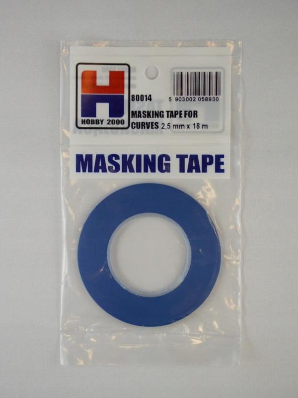 Hobby 2000 Masking Tape For Curves 2,5Mm X 18M Ceny i opinie Ceneo.pl
