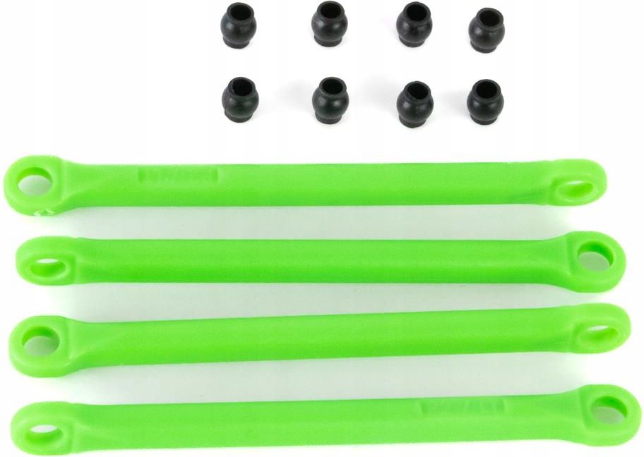 Traxxas Aluminum Pushrod Red 1/16 E-Revo VXL (4