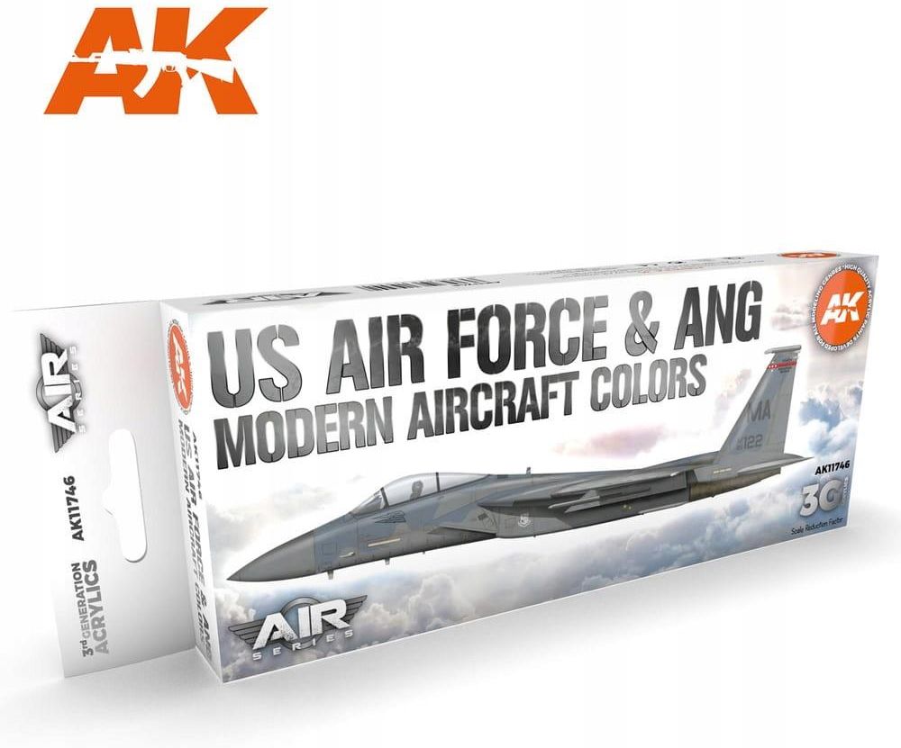 AkInteractive Ak Interactive 11746 Zestaw Farb Us Af Aircraft Ceny i opinie Ceneo.pl
