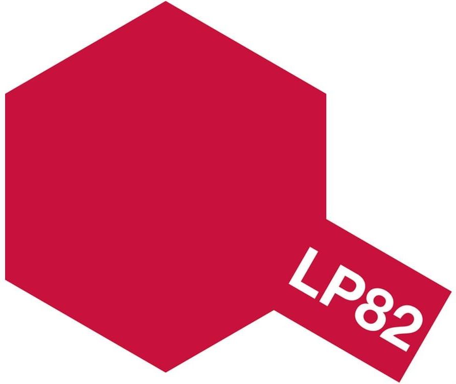 Peinture Laquée Tamiya LP-82 Mixing Red (Rouge De Mélange) - Pot De 10 Ml, Neuf