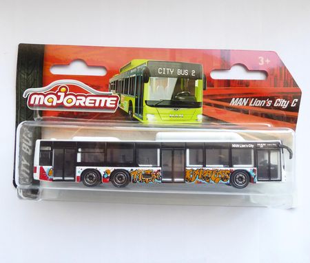 Majorette City Bus Autobus Man Lion's City C