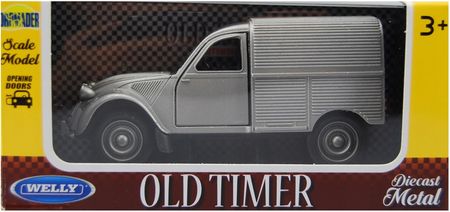 Welly Old Timer Citroen 2CV Fourgonnette 1:34 Nowy