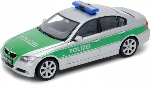 Welly BMW Série 3 330i E90 Berline 1/24 - Modèle Voiture Métal Noir Avec Portes Ouvrantes