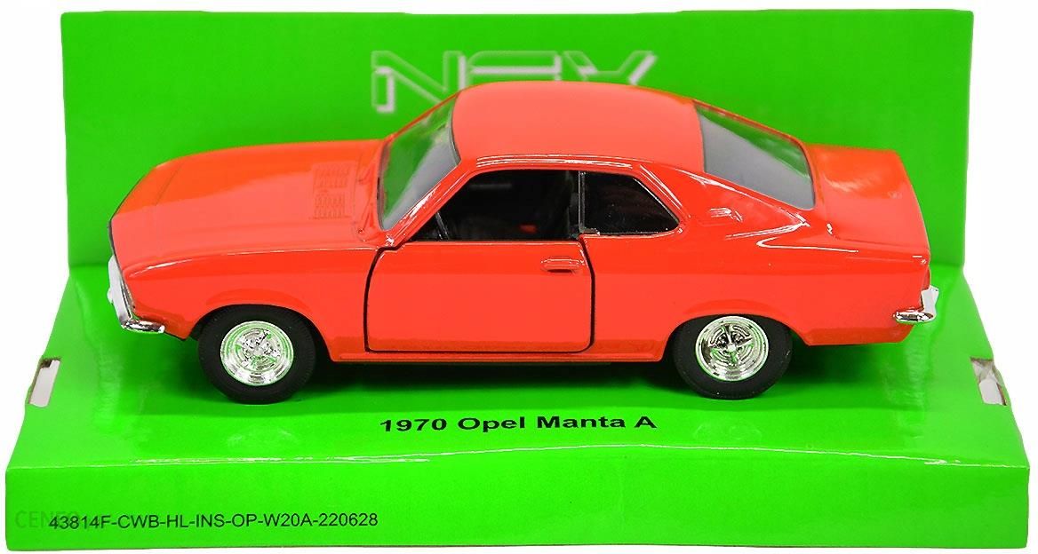 Welly 1:34 Opel Manta A 1970 Red - Ceny i opinie - Ceneo.pl