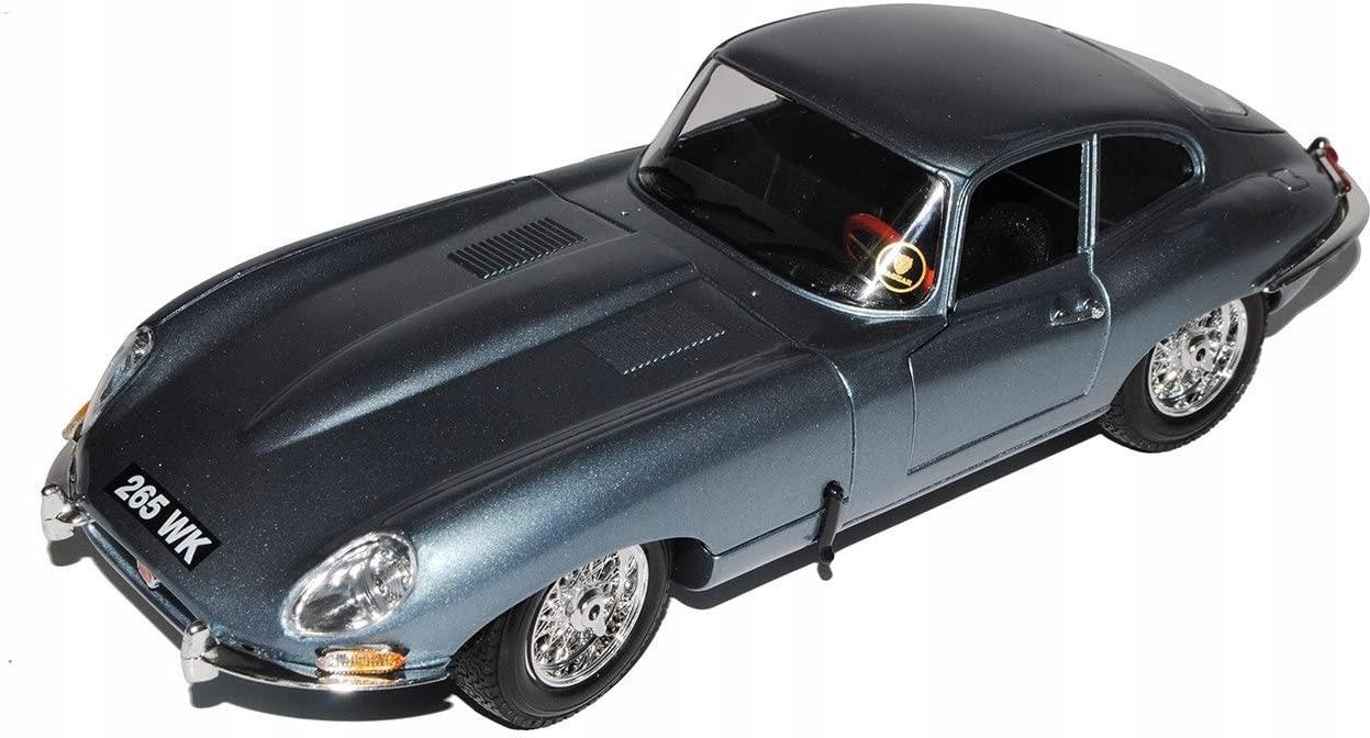 JAGUAR E type coupé 1961, schaalmodel 1:18 Nieuwstaat, bburago Gemaakt in Italië 1990