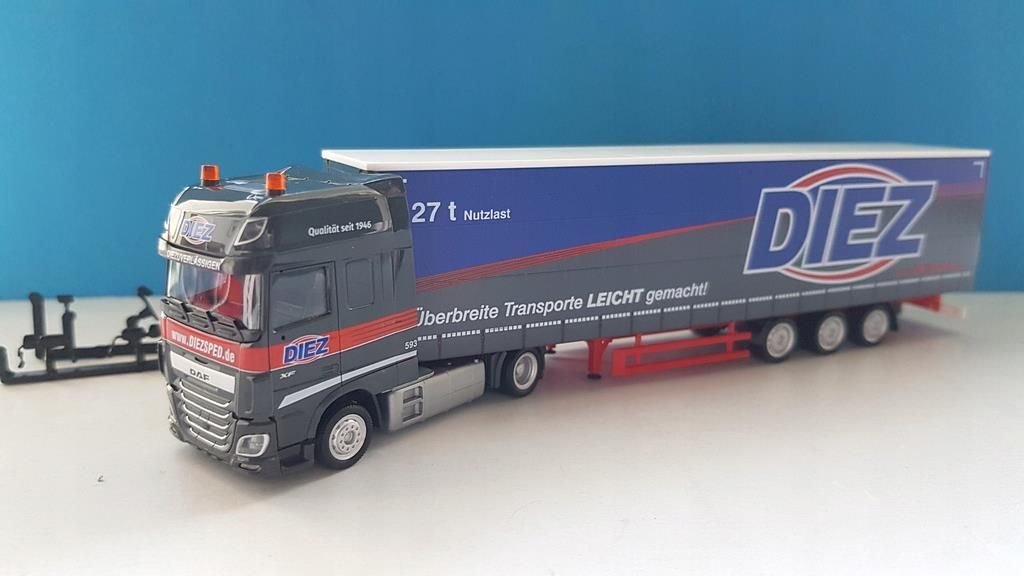 Herpa 311274 Daf Xf Ssc Lowliner Spedition Diez - Ceny I Opinie - Ceneo.pl