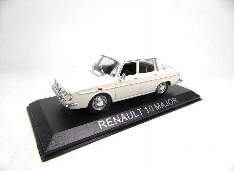 Miniature Norev Renault 10 Major 1967 - 1:43 - Gris - Plastique - Vintage
