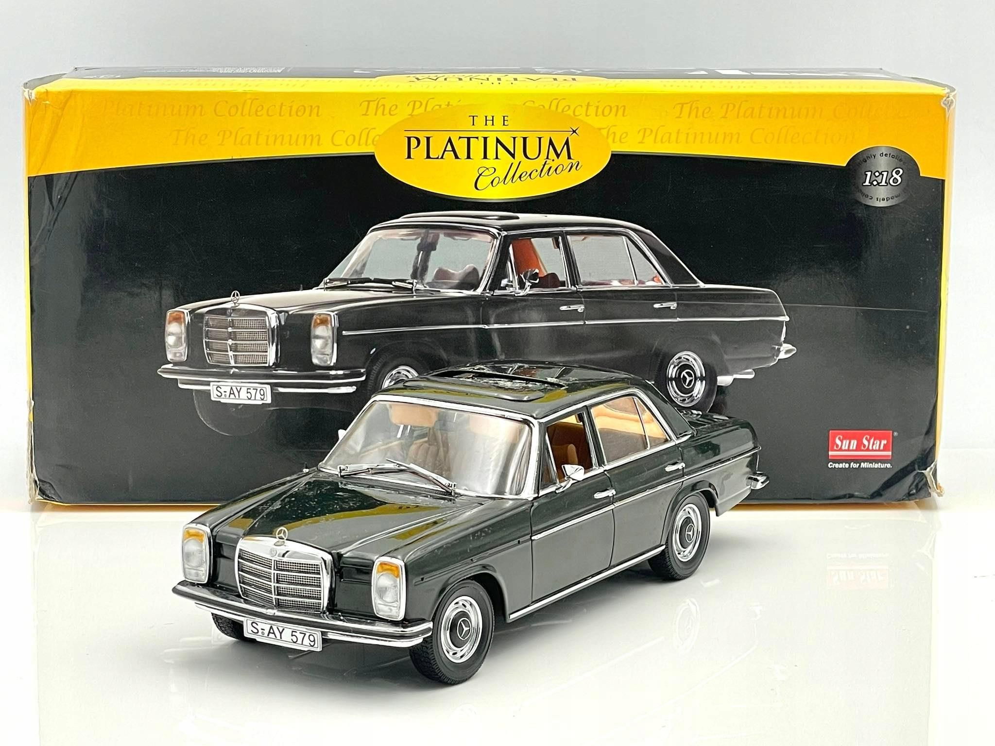 Modellino 1/18 Sun Star Mercedes Benz 280C Strich 8 Berlina 1968 – Bronzo – Edizione Limitata - Foto 2