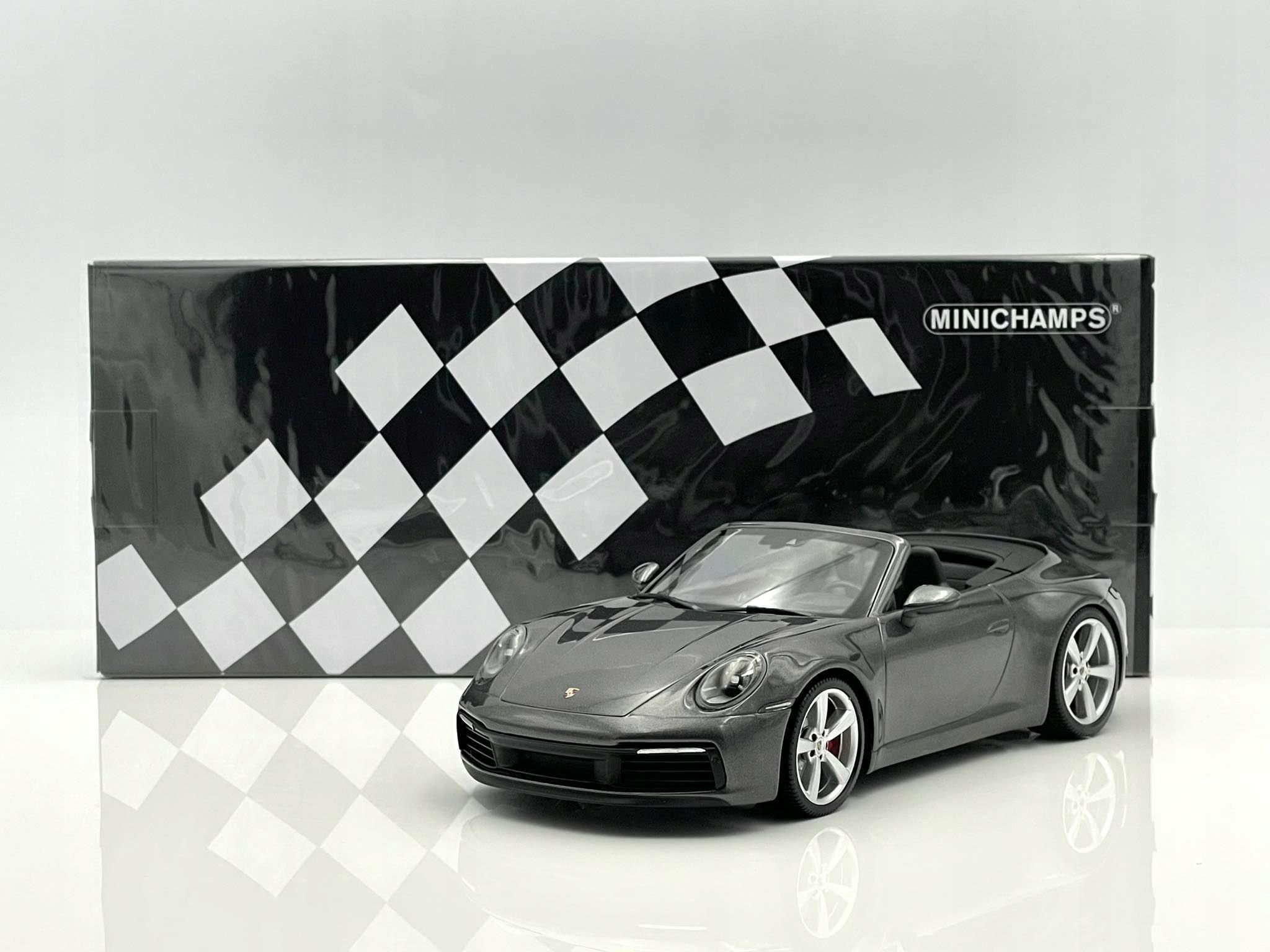 ミニチャンプス1/18 ポルシェ911 カレラ4S カブリオレ 2019 限定 i-minichamps-porsche-911-