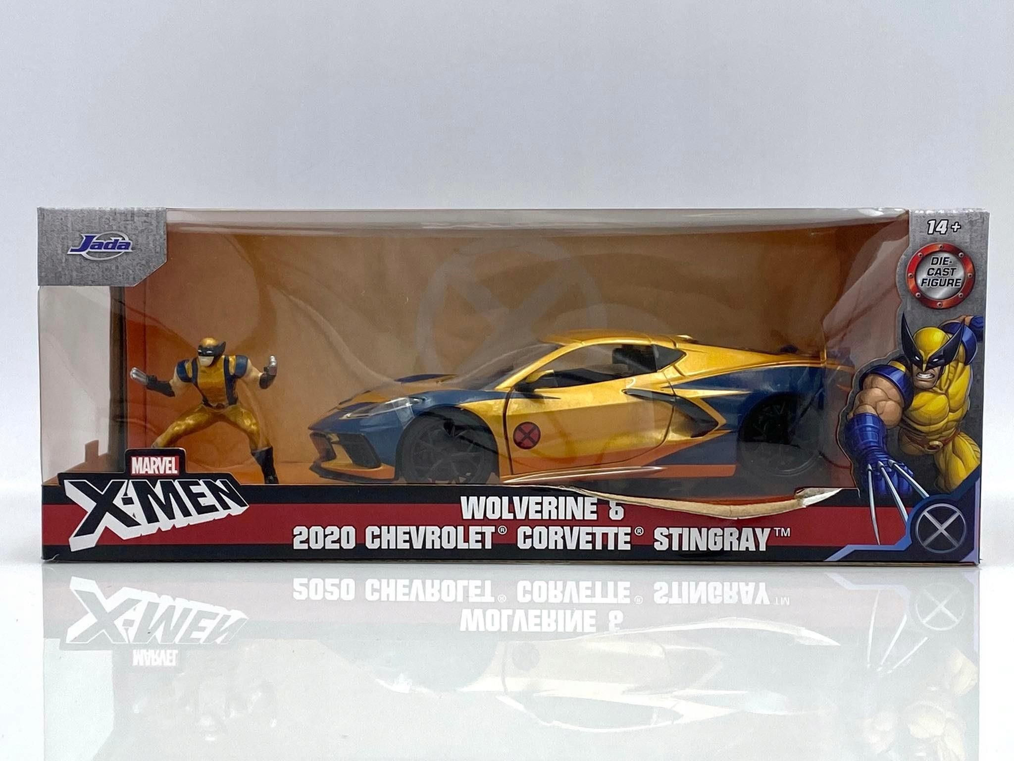 Jada Toys Marvel X-Men Jeep Gladiator 1:32 Con Portiere Apribili E Figure Die-cast: Multicolore, Edizione Limitata