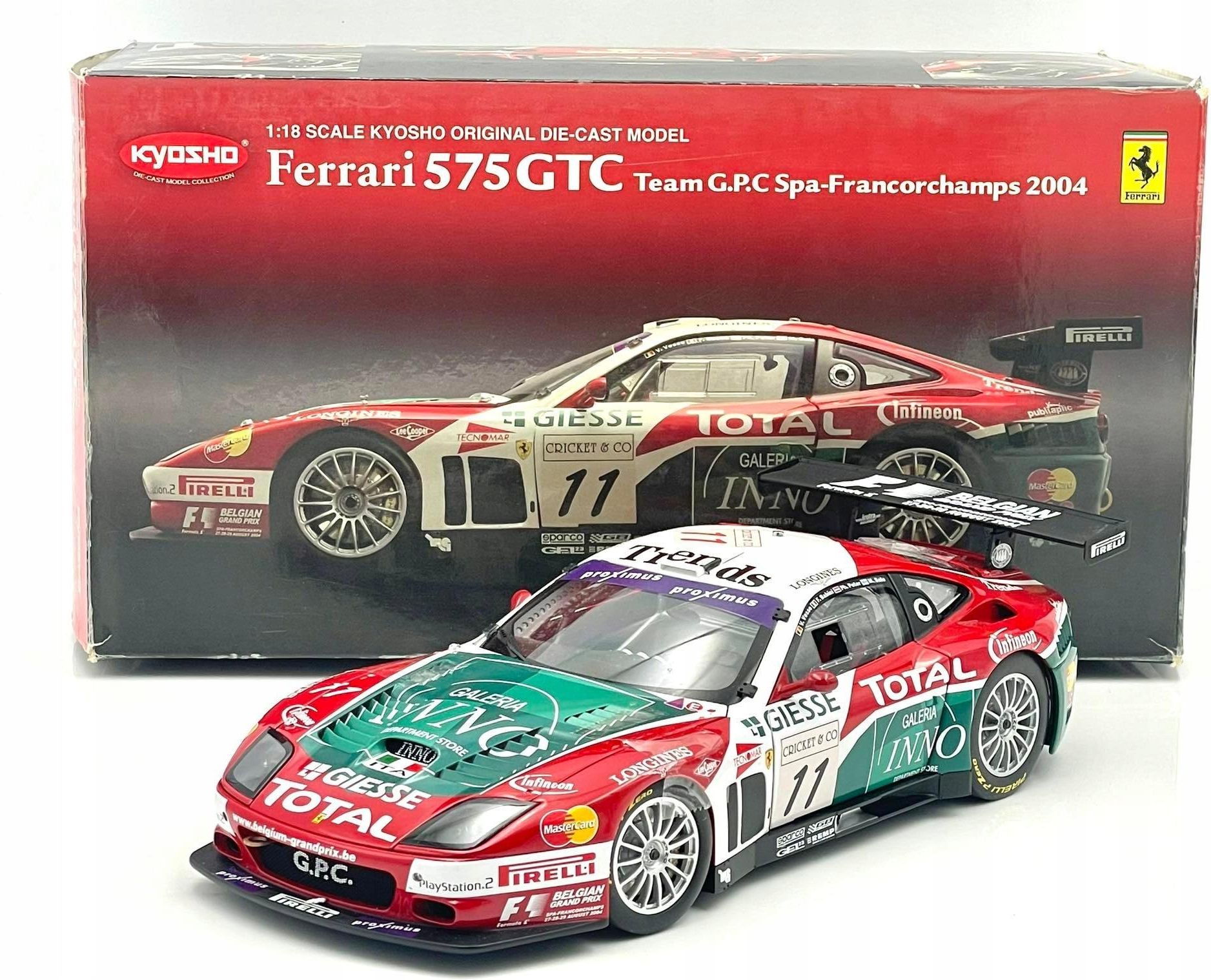 KYOSHO京商1/18Ferrari 575 Team JMB Estoril aphpypfyeku_9e9ed9a3-4ffa-47bc