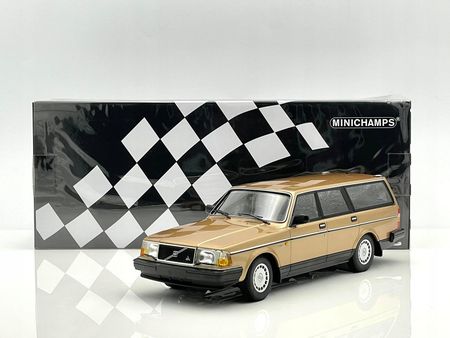 Minichamps Volvo 240 Gl Break 1986 Gold 1:18 - Ceny i opinie