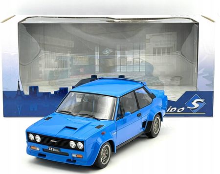 Ixo 1:18 Fiat 131 Abarth Année de construction 1980 bleu 18CMC129.22 modèle voiture 18CMC129.22