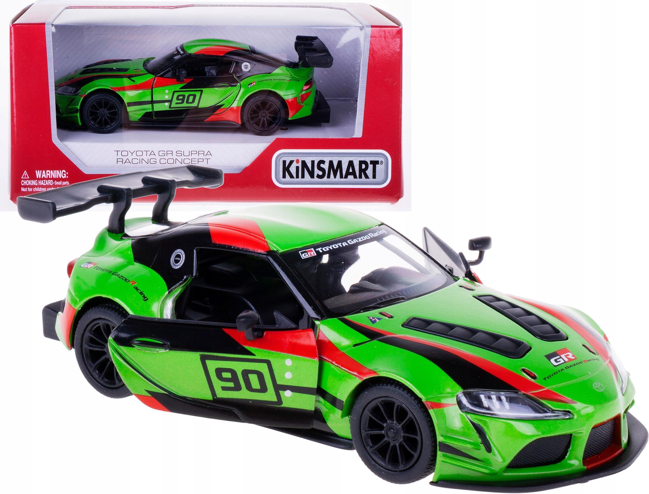 Kinsmart Toyota Supra Gr Racing 1:36 Metal Box Zie - Ceny i opinie ...