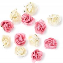Zdjęcie Dpcraft Róże Papierowe 12szt. Kremowe Łososiowe - Płock