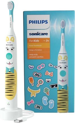 Szczoteczka elektryczna PHILIPS Sonicare For Kids Design-a-Pet biały HX3601/01