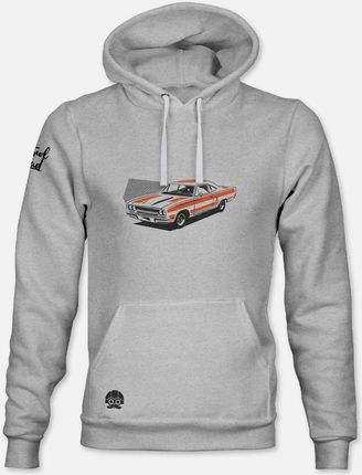Bluza kangurka dla fanów motoryzacji z Plymouth Roadrunner