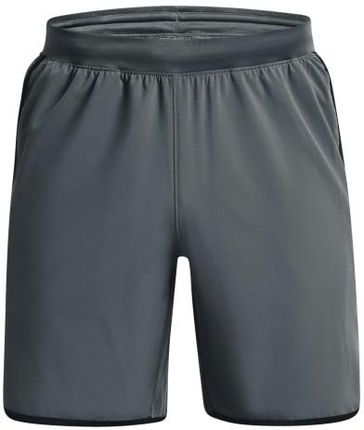 Męskie spodenki Under Armour HIIT WOVEN 8IN SHORTS - FITTED 1377026-012 szary XL