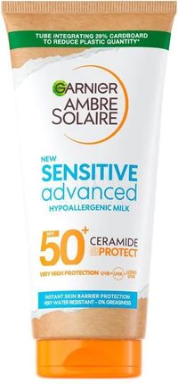 Garnier Ambre Solaire Hipoalergiczne mleczko Ochronne Do Ciała Bardzo Wysoka Ochrona SPF50+ 175ml