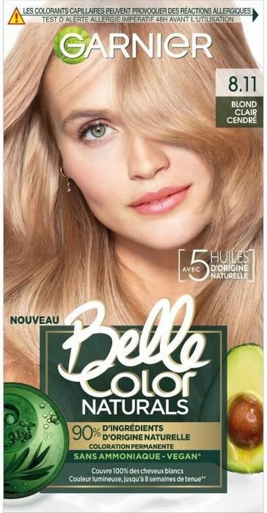 Garnier Belle Color Naturals Trwała Koloryzacja 8.11 Popielaty Blond ...