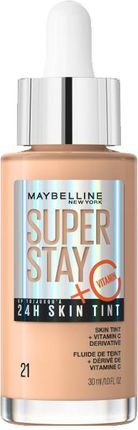 Maybelline New York SUPER STAY 24H SKIN TINT długotrwały podkład rozświetlający 21 30 ml