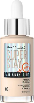 Maybelline New York SUPER STAY 24H SKIN TINT długotrwały podkład rozświetlający 03 30 ml