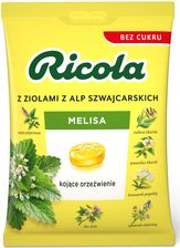 Zdjęcie Ricola Cukierki Ziołowe Na Kaszel Melisa 68g - Małomice