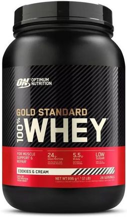 Optimum Nutrition Gold Standard 100% Whey Protein, czekoladowe orzechy laskowe - 896 g