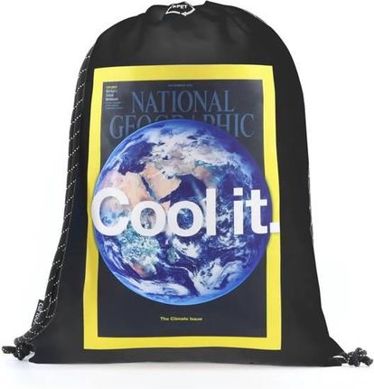 National Geographic Mały plecak-worek NG EARTH N08906.06 czarny