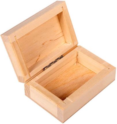 Drewniane pudełko na obrączki 9x6x4cm