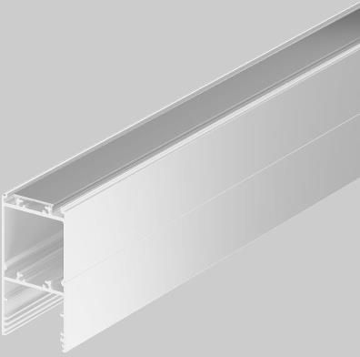 Profil aluminiowy LED VARIO30 - wariant 24 - biały malowany z kloszem - 1mb