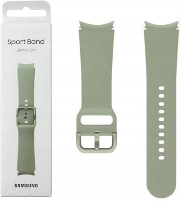 Samsung Sport Band 20mm S/M do Galaxy Watch4 Oliwkowy (ET-SFR86SMEGWW)