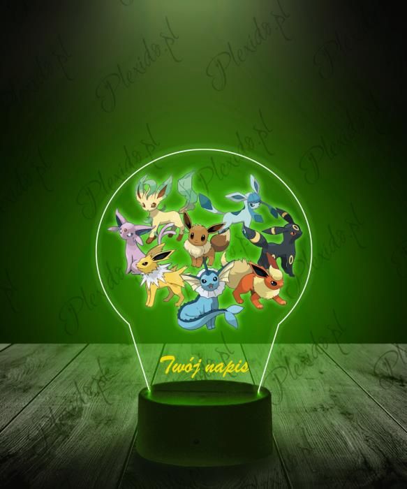 3d eevee lamp  Pokemon Faction