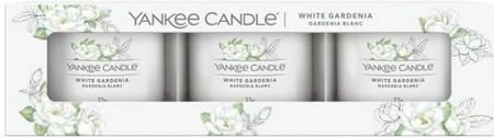 Yankee Candle Świece Mini 3 Pack - White Gardenia 3x37g