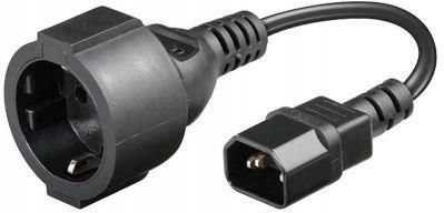 Microconnect Power Cord C14 -Schuko M-F (Pe130075Ita)