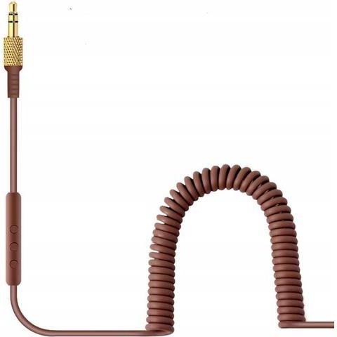Cavo Ricambio Monitor Major Cavo Ricambio Per Cuffie Marshall - 3.5mm, 1.2m, Con Microfono, Compatibile Con Monitor II/III/IV Cavo Sostitutivo - 9