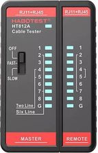 Zdjęcie Tester Przewodów Sieciowych Rj11/45 Habotest Ht812A - Biały Bór