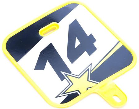 Romet Emblemat Przedni Z Nr.14 Mini Cross Żółty