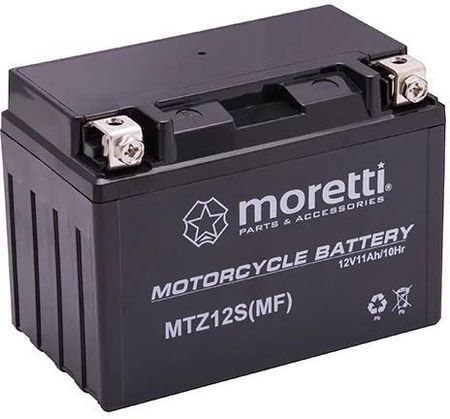 Moretti Akumulator Żelowy Agm Mtz12S 12V 11Ah Odpowiednik Ytz12S W
