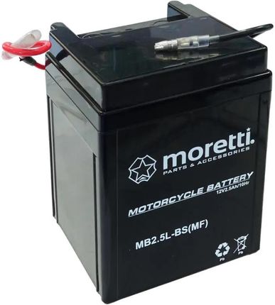 Moretti Akumulator Żelowy Agm Gel Mb2,5L-C 12V 2,5Ah