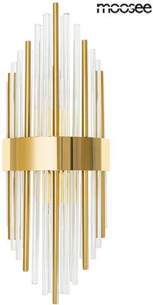 Nowoczesna lampa ścienna ARMANDO złota / styl glamour