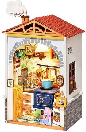 ROBOTIME Składany Drewniany Model Puzzle 3D - Kuchnia Smaków