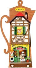 ROBOTIME Składany Drewniany Model Puzzle 3D - Leniwa Kawiarnia