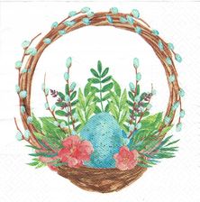 Zdjęcie Serwetka decoupage 255W Wielkanoc koszyk 1szt. 13227744927 - Sochaczew