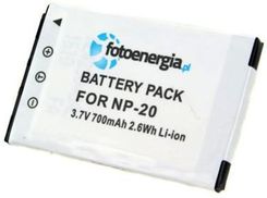 Bateria Casio NP-20 EX-S1 EX-Z60 Z70 700mAh