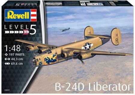 Revell Model plastikowy Samolot B-24D Liberator 1/48 13327694193