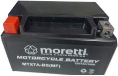 Akumulator 12V 7Ah do motocykli do skutera Moretti